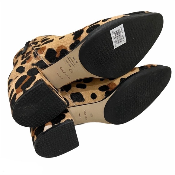 NEW Cole Haan Grand Ambition Leopard Bootie 6.5 - Picture 7 of 7